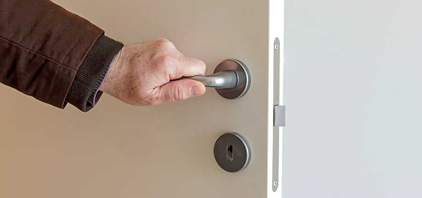 Restroom Locks Privacy Bolt Installation in Keyes, California
